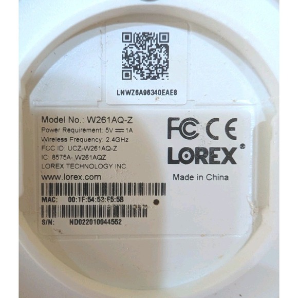 Lorex WiFi Security Cameras Lot Tested Working W462AQ-Z W261AQ-Z - Picture 3 of 5